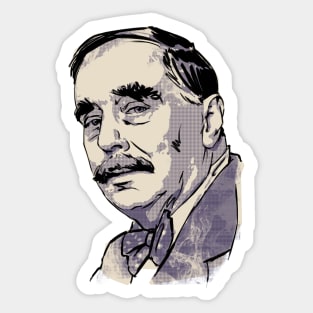 H.G. Wells Sticker